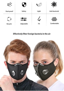 Anti niebla <span class=keywords><strong>de</strong></span> carbono activado en la montaña deporte capacitación bicicletas montar máscara - Product Image 6