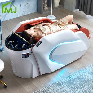 Lujo eléctrico de cuerpo completo cómoda mesa de masaje peluquería champú cama de spa - Product Image 1