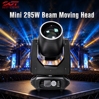 Mini projecteur à faisceau mobile 295W avec lampe KAYN, faisceau 2.1-3.2 degrés, lentille 128mm, 24 canaux DMX512, fonction Haze, AC110-240V pour clubs