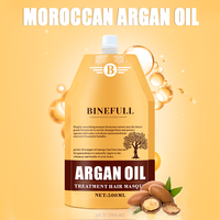 Crème à l'huile de ricin noire jamaïcaine Binefull Raw Earth 500 ml, hydratante, stimulant la repousse des cheveux, sans rinçage, 2 en 1, cheveux bouclés forts et sains