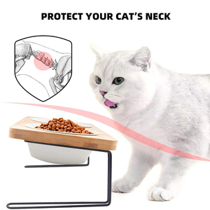 Mükemmel ayarlanabilir yükseltilmiş köpek maması kaseleri ahşap hayvan mama kabı tutucu sıcak satış - Product Image 2