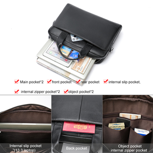 Marrant 5006 Business Executive Bag <strong>Men's</strong> Genuine Leather Laptops Bag <strong>for</strong> Document <strong>Men's</strong> Briefcase <strong>Handbag</strong> Office Bag <strong>for</strong> <strong>Men</strong> - Product Image 5