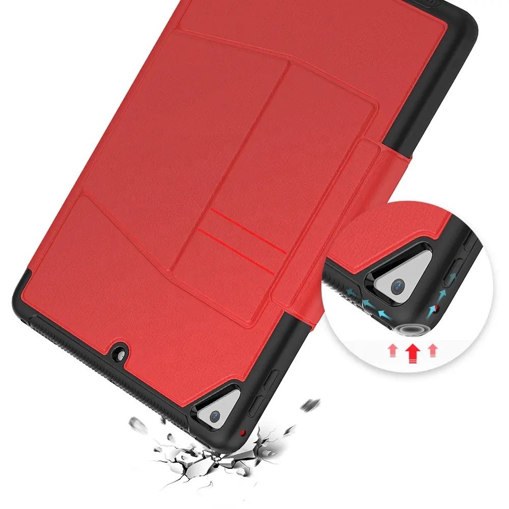 PU Leder Magnet hülle Smart Cover für iPad 9,7 Zoll 2017 2018 Pro 9.7 iPad Air 2 Tablet-Abdeckungen mit Stift halter