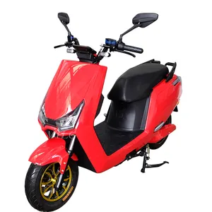 Top Manufacturer CKD two wheel gas cheapest adult 1000w 2000w electric scooter pedals moped powered motorcycle