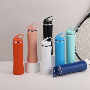Trendy Customized Logo Water <b>Bottle</b> Vacuum With Straw Blank Sublimation Tumbler <b>Thermos</b> <b>Bottle</b> Vacuum Flask With Lid - Product Image 6