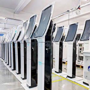 Factory Supply Self-Service R1500 Curved Touch Screen Kiosk Face Camera Barcode <b>Scanner</b> 23.6 Inch OEM SDK for Payment Kiosks - Product Image 2