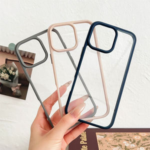 Custodia nera opaca trasparente trasparente TPU PC ibrido Defender per <span class=keywords><strong>Samsung</strong></span> per <span class=keywords><strong>telefono</strong></span> Galaxy <span class=keywords><strong>22</strong></span> 24 Plus 25 Ultra Anti-Shock - Product Image 2