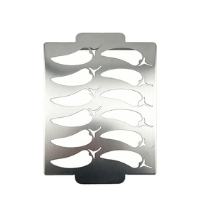 Parrilla de Acero Inoxidable Pinniu <span class=keywords><strong>para</strong></span> Jalapeños con Orificios de Gran Capacidad <span class=keywords><strong>para</strong></span> Pimientos Rellenos, Apta <span class=keywords><strong>para</strong></span> Barbacoa, Ahumador y Horno - Product Image 6