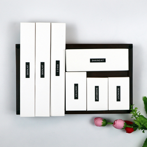 Ensemble d'articles de toilette de luxe pour hôtel 5 étoiles, écologiques, personnalisés, avec parfum, comprenant brosse à dents, shampoing et pantoufles - Product Image 2