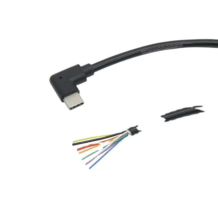 USB 3.1 Type C male to open cable for Pi device