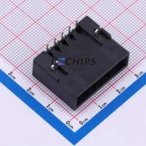 DL3810-5AWM Automotive <b>Connector</b> Bent Lead Through Hole,P=3.81mm <b>Connector</b> Automotive <b>Connector</b> Socket 5P 3.81mm 1 - Product Image 1