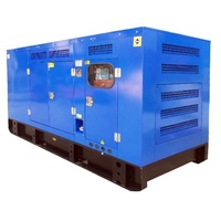 Projet à bas prix/générateur diesel à usage industriel avec auvent anti-pluie 100kw 150kw 200kw