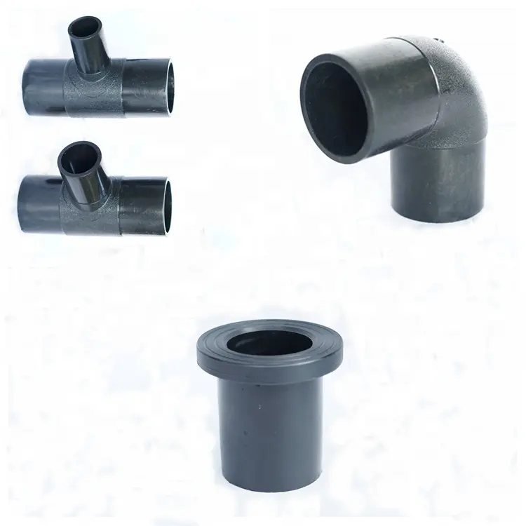 Pipe Fittings Pipe and Fittings Manufacturer& PE100 Material HDPE Drinking Water Use Elbow Hdpe Discount ISO China Free Round