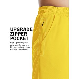 Pantalones Cortos Deportivos FOXA para Hombre, de 5-7 Pulgadas, Ligeros, de Malla, de Secado Rápido, con Bolsillos, para Entrenamiento y Running - Product Image 3