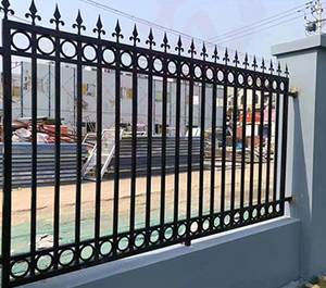 Dễ dàng để cài đặt an ninh ngoài trời kẽm thép hàng rào hiện đại vườn hàng rào an ninh hàng rào - Product Image 6