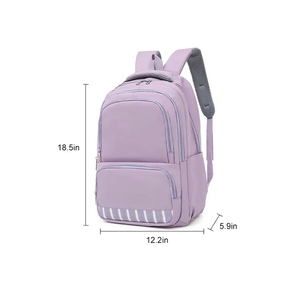 Sacs d'école pour enfants avec logo personnalisé, grande capacité, sacs à dos d'école imperméables, sacs pour ordinateur portable d'affaires, fille - Product Image 5