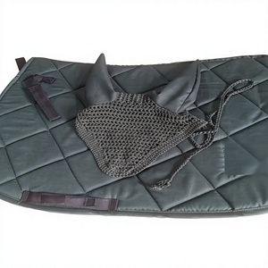 Nuevos conjuntos de almohadillas para silla de montar a caballo personalizados, equipo ecuestre de alta calidad con forro de malla, fabricante mayorista de Kanpur, India. - Product Image 6