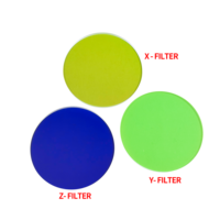 CIE XYZ Tristimulus Optical Filter Set for Colorimeter Display Testing and Spectral Calibration