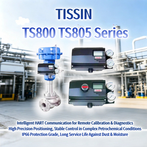 ตัวควบคุมตำแหน่งวาล์วอัจฉริยะรุ่น Tissin TS800 TS805 ซีรีส์ ขายดี พร้อมระบบควบคุมดิจิตอล HART - Product Image 1