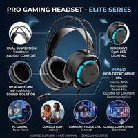 Cuffie Gaming RGB Cablate Over-Ear con Controllo Touch e Audio Surround Hi-Fi per Audiofili