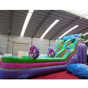 Tobogán Inflable de PVC Resistente para Parque Acuático, Diseño Nuevo a Precio de Fábrica, Tobogán Inflable de Medusas para Niños y Adultos - Product Image 4