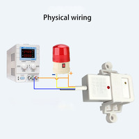 Détecteur de fuite d'eau en temps réel XKC-Y28B RS485, capteur de niveau de liquide DC 5v 12v 24v, détection de fuite d'eau par immersion pour entrepôt et pièce