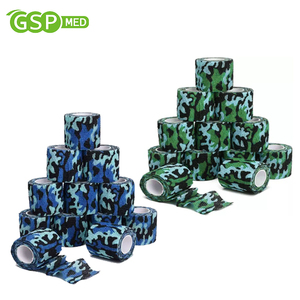 Ngụy trang hình xăm in cố kết đàn hồi băng cuộn tự dính băng thể thao cho máy đấm bốc xử lý ống - Product Image 3