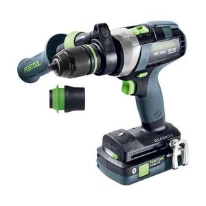 FESTOOL - 577649 Taladro sin cables TDC 18/4 5,0/4,0 I-Plus QUADRIVE - EAN 4014549415283 IMPACTOS Y TALADROS INALÁMBRICOS - Product Image 1