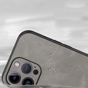 <span class=keywords><strong>Coque</strong></span> en peau de mouton antichoc pour Samsung <span class=keywords><strong>Galaxy</strong></span> A16 A06 A55 A54 A32 4g A16 A15 <span class=keywords><strong>5G</strong></span> A05 A34 <span class=keywords><strong>coque</strong></span> arrière en cuir TPU de luxe - Product Image 4