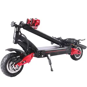 3200W 60V com motores duplos 10 polegadas off road pneu scooter elétrico duplo para adultos