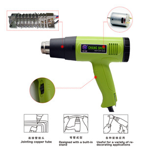 Mini Pistola <span class=keywords><strong>de</strong></span> Aire Caliente Eléctrica <span class=keywords><strong>de</strong></span> Grado Industrial <span class=keywords><strong>de</strong></span> Alta Calidad para Soldadura por Termocontracción, Temperatura Ajustable, 1600W, Económica - Product Image 5