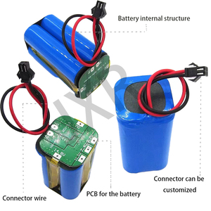 Chất lượng cao 4s1p <span class=keywords><strong>18650</strong></span> bán buôn hình trụ Lithium Ion <span class=keywords><strong>Battery</strong></span> <span class=keywords><strong>Pack</strong></span> 14.8V 12V 2600mAh - Product Image 4