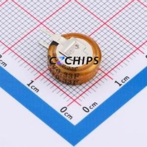 Supercondensateur FH5R5V334TH-L0, composant traversant (THT), pas de 5 mm, condensateur 0,33F -20%~+80% 5,5V - Product Image 1