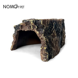 NOMOY PET nuevo diseño material de resina reptil y pequeños animales ocultar lugar NS-08 - Product Image 3