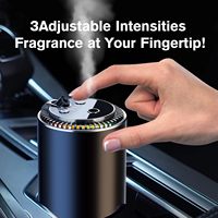 Diffuseur d'arômes intelligent en métal pour voiture, diffuseur d'huiles essentielles, design compact, autonomie de 3600 heures, ciel étoilé