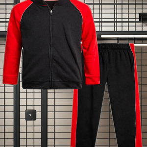 Conjuntos Deportivos de Dos Piezas para Niños, Tallas Grandes, Ropa Deportiva para Gimnasio, con Logotipo Personalizado, Ligeros, Transpirables, Casuales, para Invierno 2026 - Product Image 4