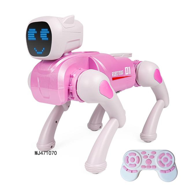 AI Intelligent Robot Dog Toys 3D VR Game Remote Control Mechanical Model RC Animals Plastic Musical Singing & Dancing Robot