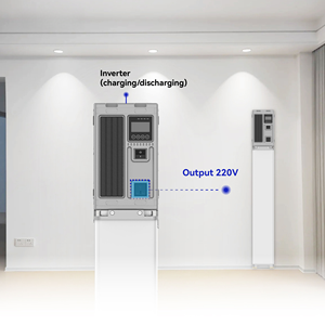 Système solaire intégré avec batterie au lithium et onduleur intégré, système d'énergie domestique 6 kW 15 kWh, <span class=keywords><strong>panneau</strong></span> solaire monocristallin, système tout-en-un - Product Image 4