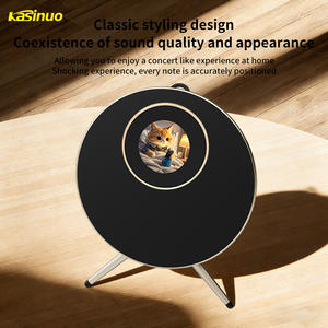Nuevo 50W Flying Saucer Altavoz inalámbrico Ambiente integrado Home Audio Bt High-end Sala de estar Decoración Subwoofer - Product Image 4
