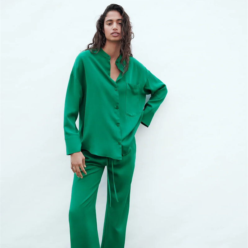 Good quality various colors casual two pieces women's suits set