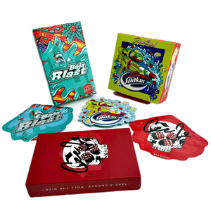 Bolsas Mylar de 3,5 <span class=keywords><strong>gramos</strong></span> para embalaje de dulces, Doypack a prueba de olores, papel de aluminio resellable con cierre de cremallera para almacenamiento de alimentos, comida para mascotas - Product Image 1