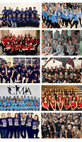 Sweat-shirt à capuche personnalisé avec logo brodé, sweat-shirt d'équipe avec cordon de serrage pour cheerleading, danse, gymnastique et vêtements de sport