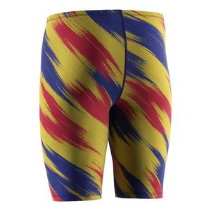 ชุดว่ายน้ำสำหรับผู้ชายระดับมืออาชีพ ผลิตจากผ้าทนคลอรีน ดีไซน์เพรียวบาง พร้อมการตัดเย็บแบบยืดหยุ่นเพื่อเพิ่มความเร็วในการว่ายน้ำ - Product Image 2