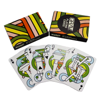 Boîte de cartes à jouer personnalisées ChenSheng, fabriquée en usine, imprimée, écologique, design classique de poker, plastique durable, arrondi/carré