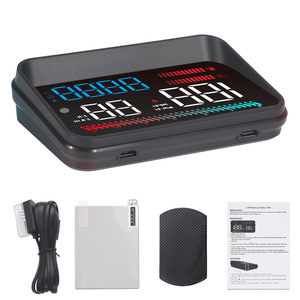 Head Up Display Windshield HUD LCD Screen Speed Monitoring Universal Car Vehicle Dashboard <b>Projector</b> - Product Image 5