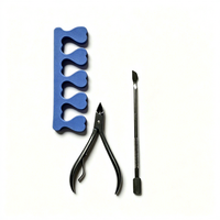 Kit de manucure et pédicure portable, outils professionnels en acier inoxydable pour le soin des ongles, ensemble d'outils pour le soin personnel des ongles