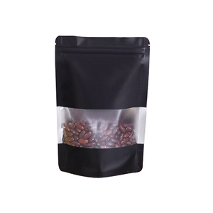 100 pz/<span class=keywords><strong>pacco</strong></span> con chiusura a chiusura lampo in plastica laminata di alluminio colorato stampato in alluminio borsa Stand up Pouch per cibo Tea Coffee Nut Packaging - Product Image 4