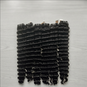 Lots de Cheveux Humains Brésiliens Remy 100% Vierges Non Transformés, Ondulés Profonds, Tissage Double à la Machine, Cheveux Durables et Intactes - Product Image 6