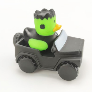 Giocattoli da Bagno in Plastica a Forma di Anatra e <span class=keywords><strong>Jeep</strong></span> con Suono, per Bambini da 2-4 Anni - Product Image 1