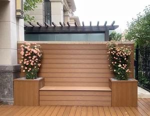 Vente directe du fabricant, revêtement de sol extérieur en WPC carré <span class=keywords><strong>pour</strong></span> jardin, revêtement de sol extérieur, <span class=keywords><strong>terrasse</strong></span>, cour, site pittoresque - Product Image 3